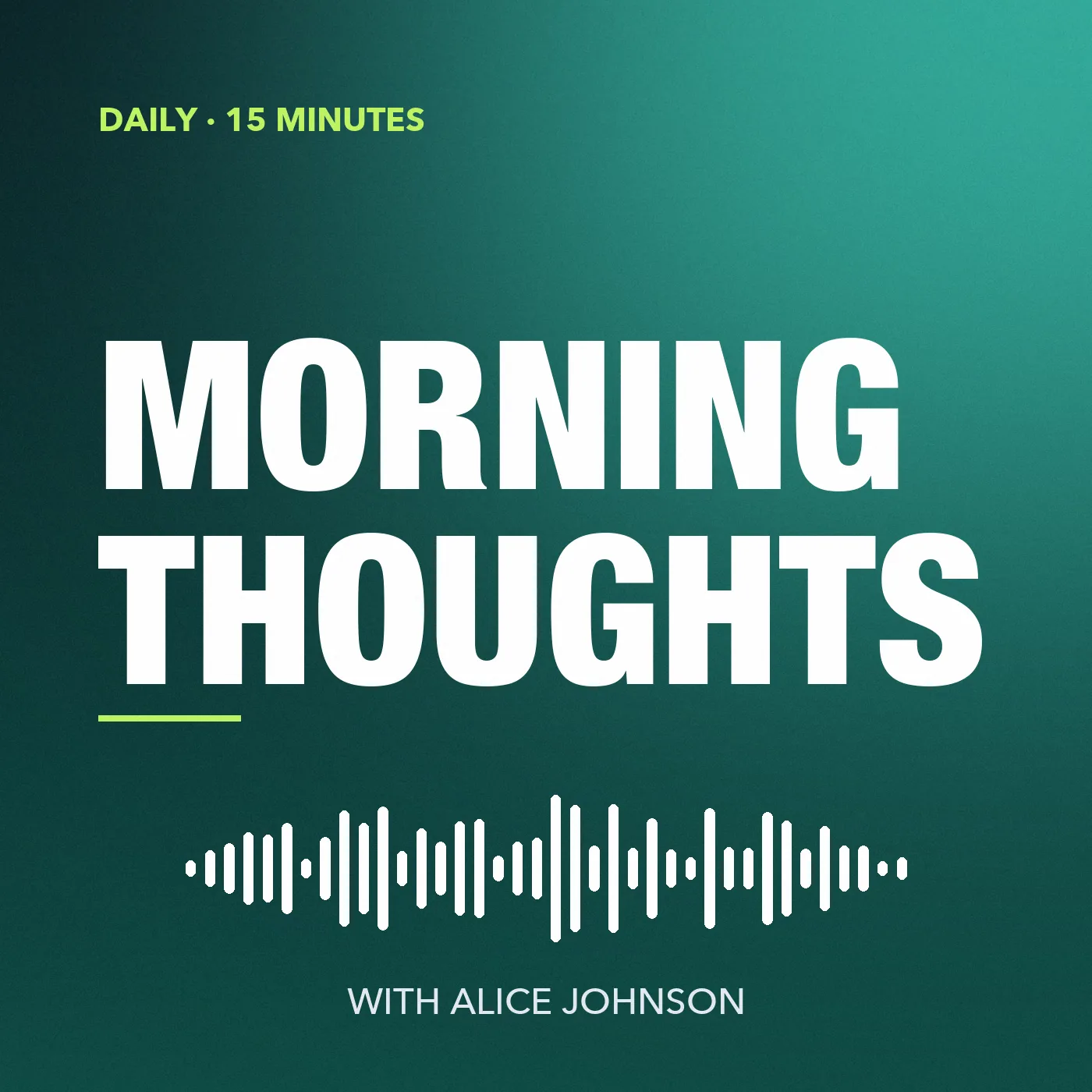 Morning Thoughts cover art